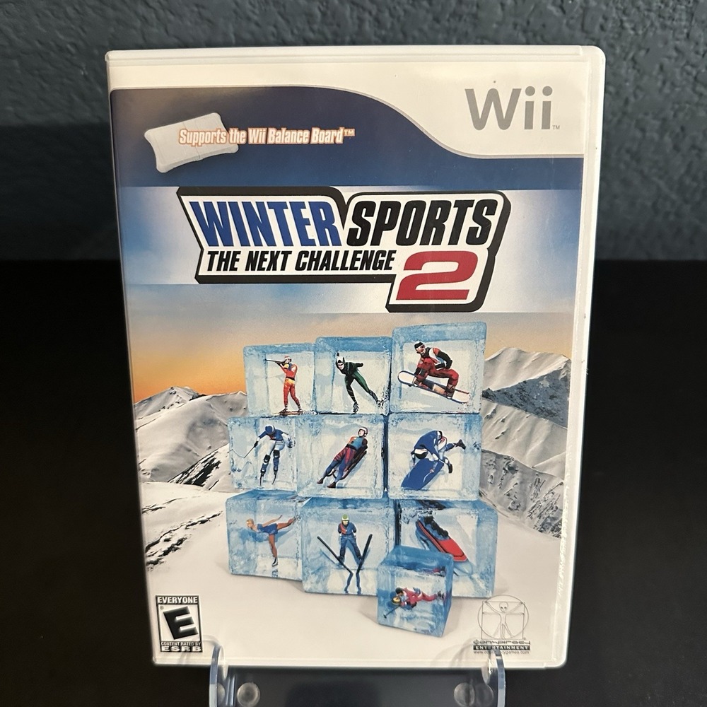Winter Sports 2: The Next Challenge (Nintendo Wii, 2008) Game, Case, Manual, CIB